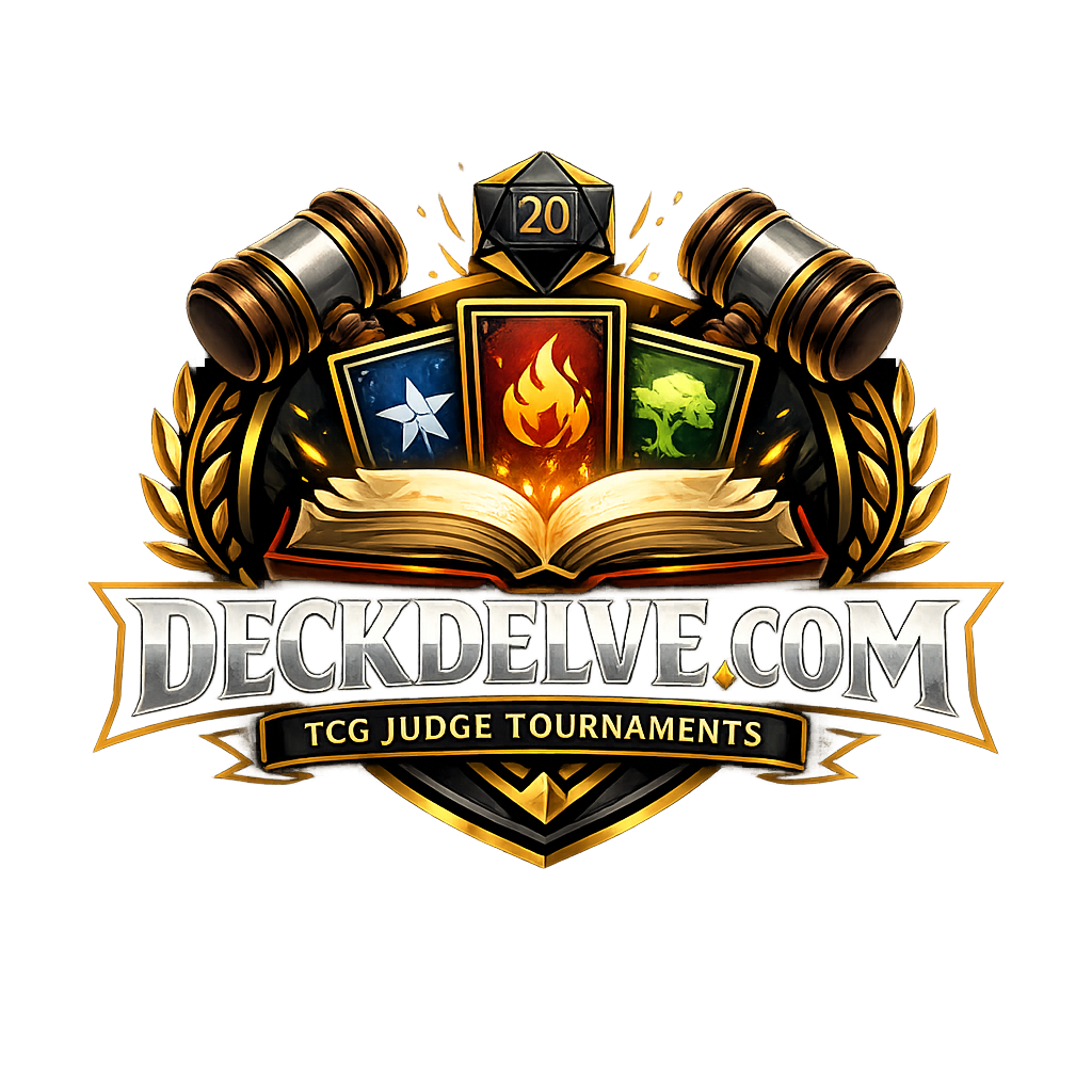 DeckDelve — TCG judge tournaments